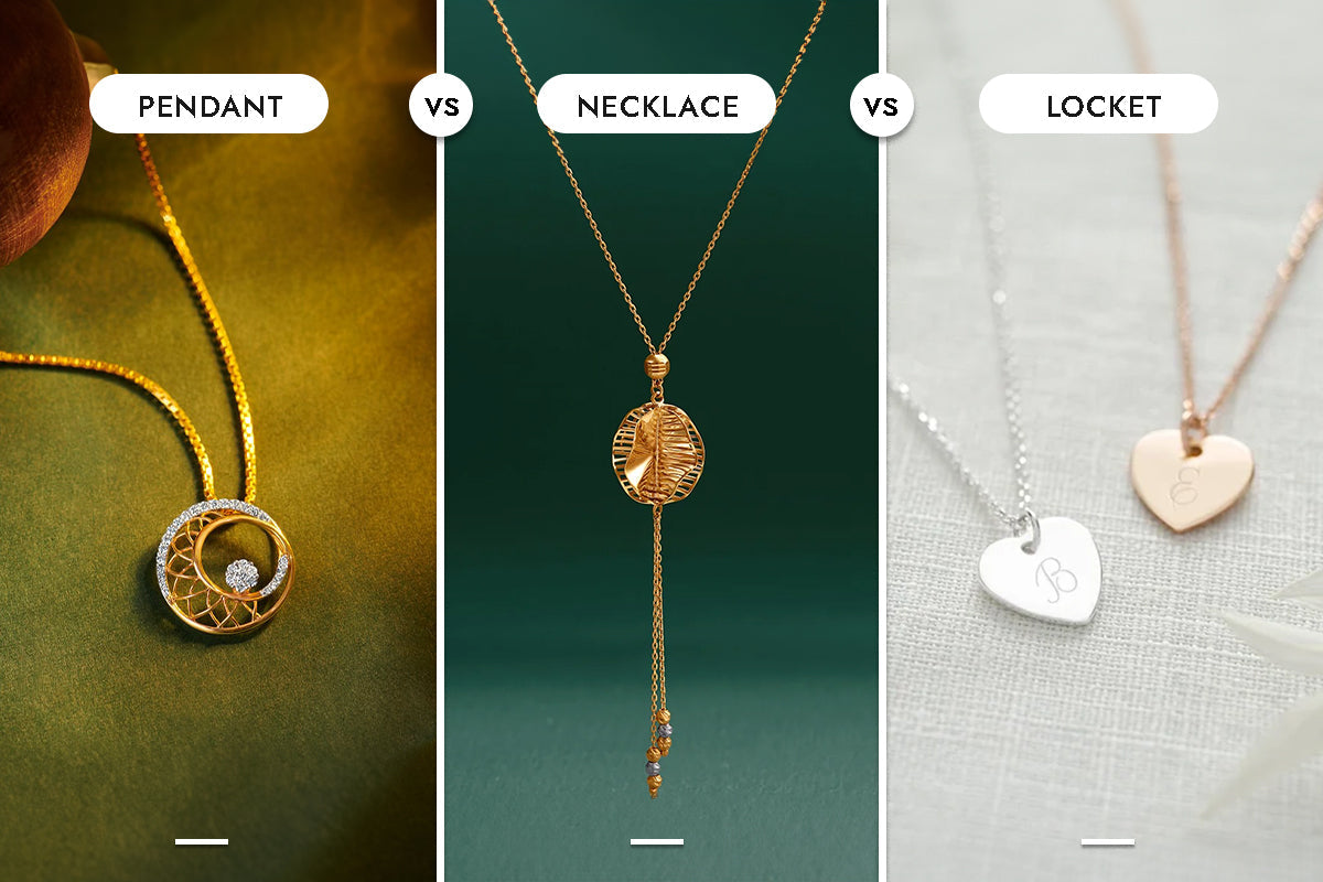 The difference between a Pendant Vs a Necklace and Vs Locket