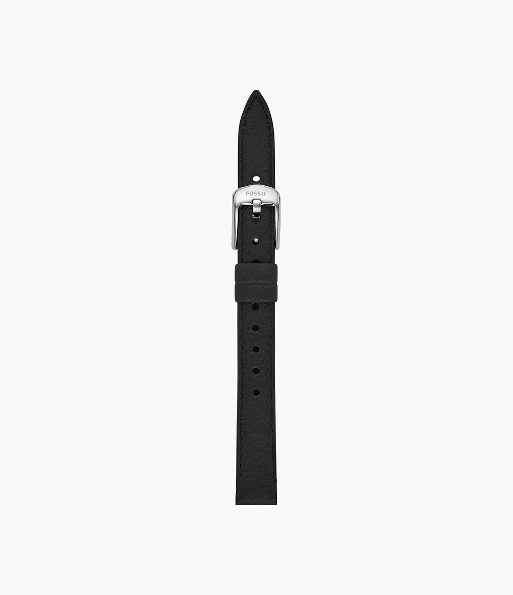 12mm Black LiteHide™ Leather Strap