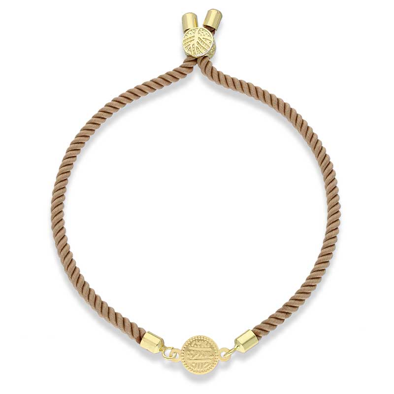 21K Gold Elegance Coin Bracelet